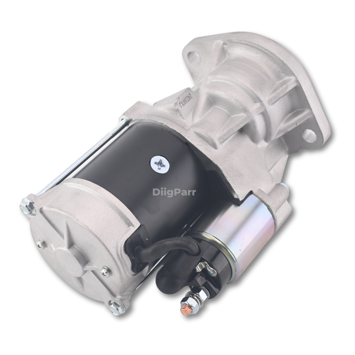 DiigParr Starter Motor S14-102 129940-77010 Replaces Hitachi Excavator ZX60USB-3F ZX65USB-3F Yanmar Engine 4TNE94 4TNV98 4TNV98T 4TNV106