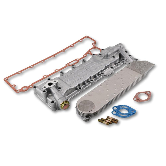 DiigParr Oil Cooler Assembly 8970200373 for Isuzu Engine 4BG1 4BD1 Fits for  Excavator 180 180CW 135C