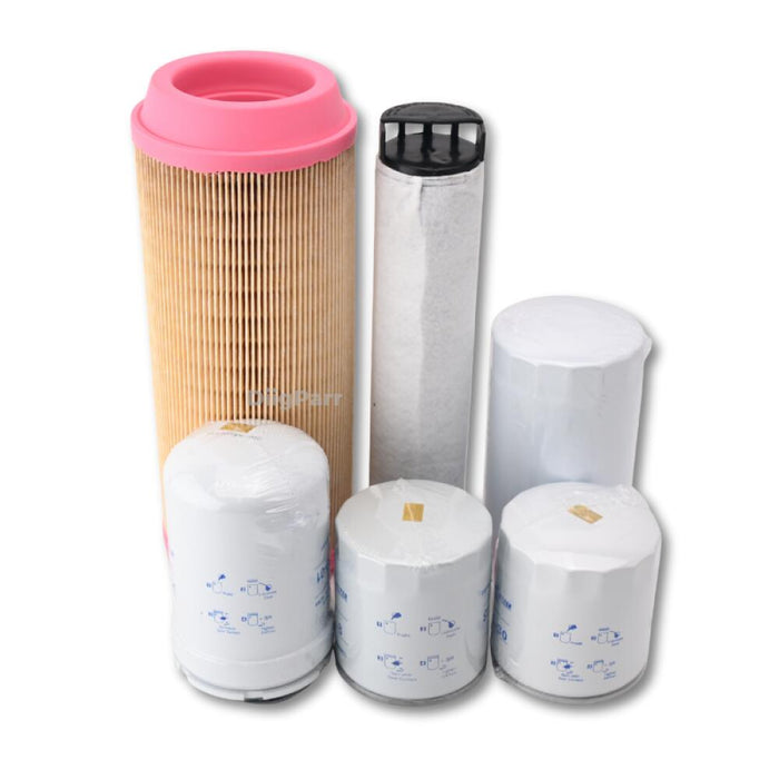 DiigParr Maintenance Filter Kit TD270-93230 1J800-43170 for Kubota Tractor L6060 L6060HST L6060HSTC