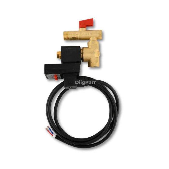 DiigParr Electric Drain Valve Assembly 22232763 Fits for Ingersoll Rand Air Compressor