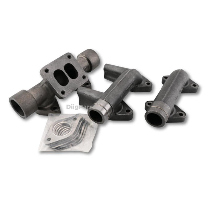 DiigParr Exhaust Manifold 192-4697 1924697, 161-3398 1613398, 203-7775 2037775  Fits for Caterpillar C9 Engine