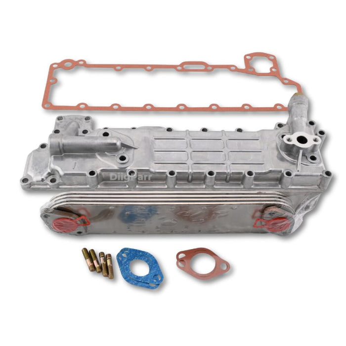 DiigParr Oil Cooler Assembly 8970200373 for Isuzu Engine 4BG1 4BD1 Fits for  Excavator 180 180CW 135C