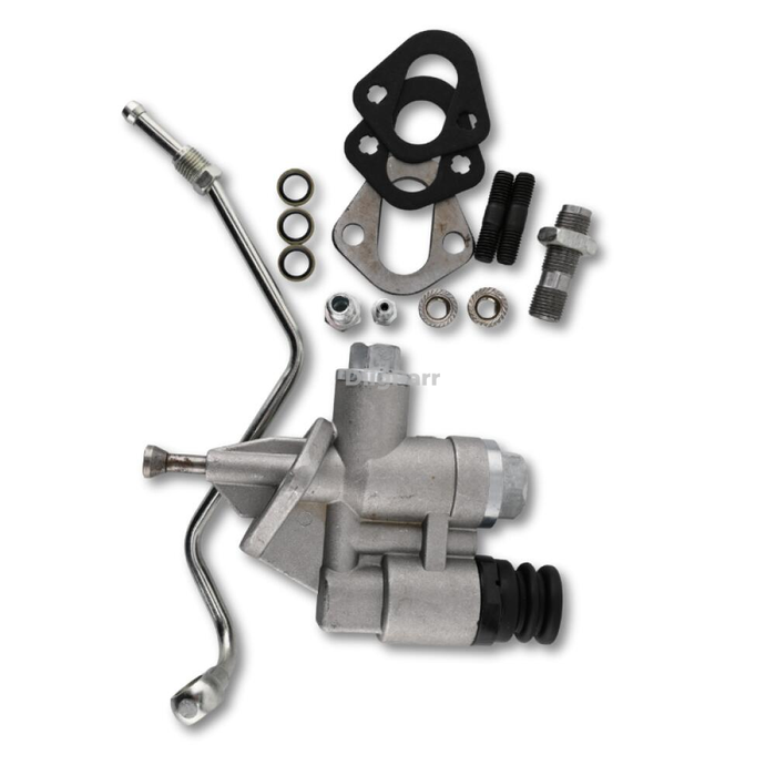 DiigParr 12V Fuel Lift Pump Kit With Line 4988747 3936316 for Cummins Engine 6BT Dodge Ram Pickup Truck 2500 3500 5.9L 1994-1998