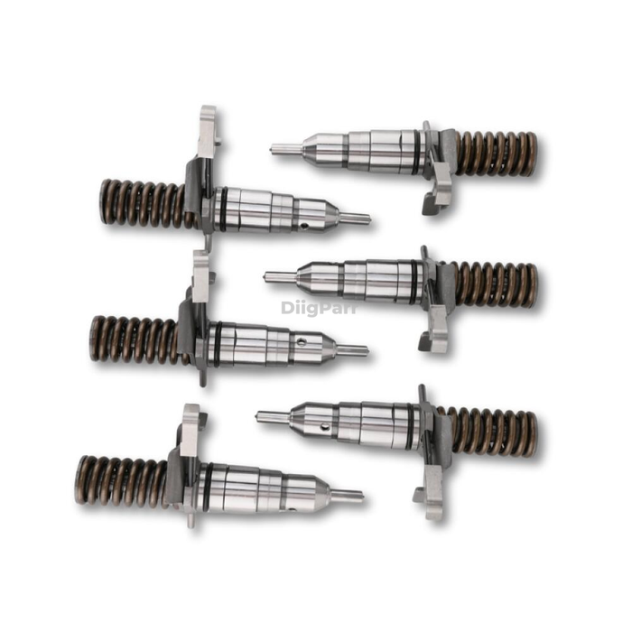 DiigParr 6 PCS Fuel Injector 0R-8461 0R8461 Fits for Caterpillar CAT Engine 3116 3126 Excavator 206B 211B 212B 320 L 322 325 325 L