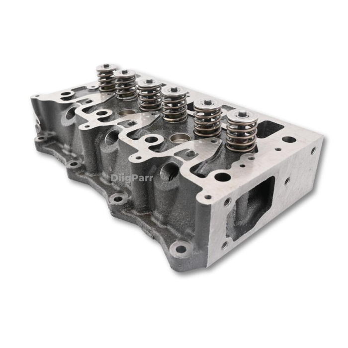 DiigParr Cylinder Head Complete w/ Valve &Spring Compatible with  Isuzu 3LD1 Engine