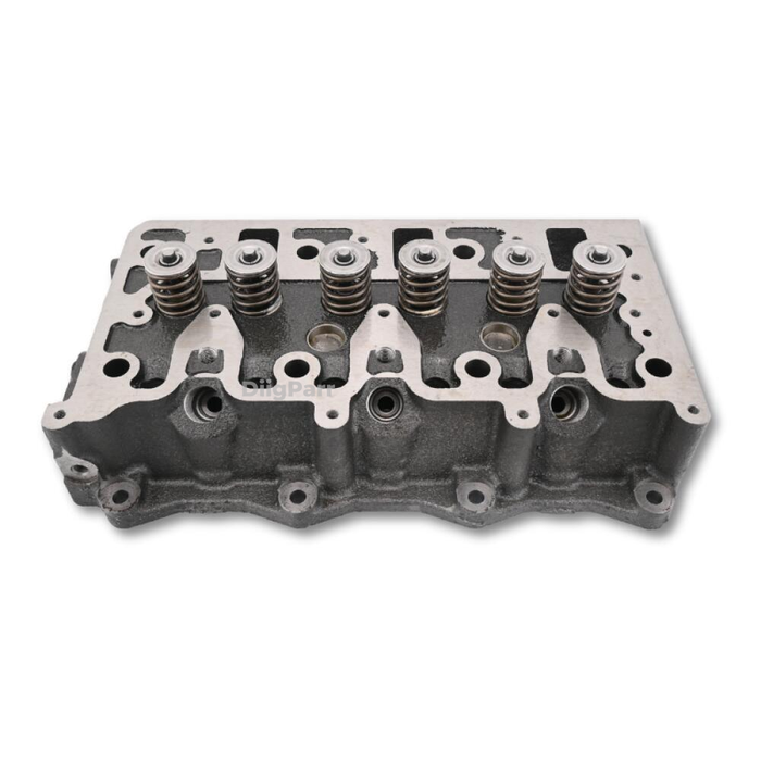 DiigParr Cylinder Head Complete w/ Valve &Spring Compatible with  Isuzu 3LD1 Engine