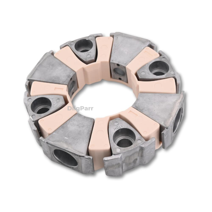 DiigParr Coupling 11N7-10020 Fits Hyundai Excavator R140W-9 R170W-9 R200W-7 R200W-7A