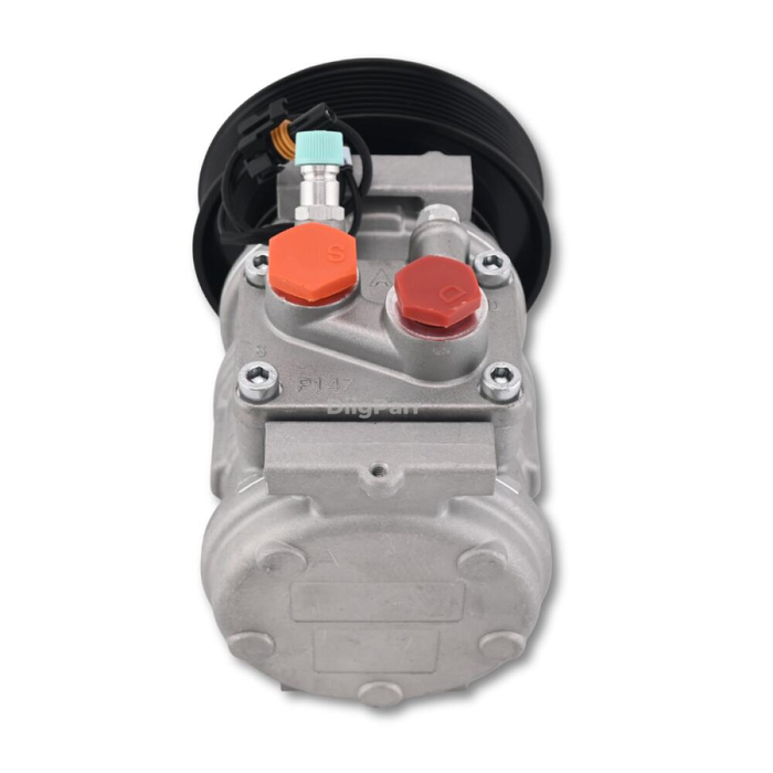 DiigParr Air Conditioning Compressor RE46609 Fits for Tractor 5725 6403 6603 7630 7930 5520N 6100D 8100T