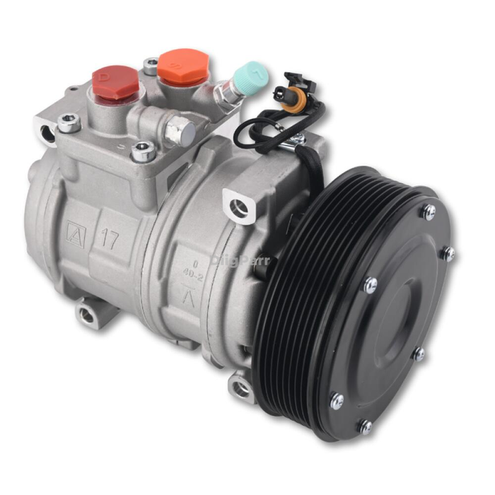 DiigParr Air Conditioning Compressor RE46609 Fits for Tractor 5725 6403 6603 7630 7930 5520N 6100D 8100T