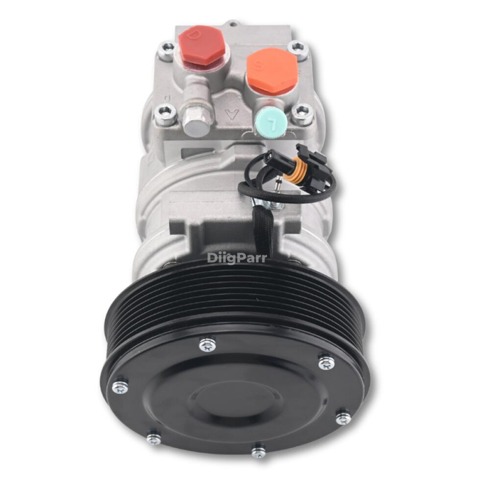 DiigParr Air Conditioning Compressor RE46609 Fits for Tractor 5725 6403 6603 7630 7930 5520N 6100D 8100T