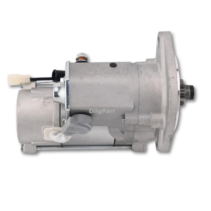 DiigParr Starter Motor 8971128652, 12V, 9 Teeth, 2KW Compatible with Isuzu 4LE2
