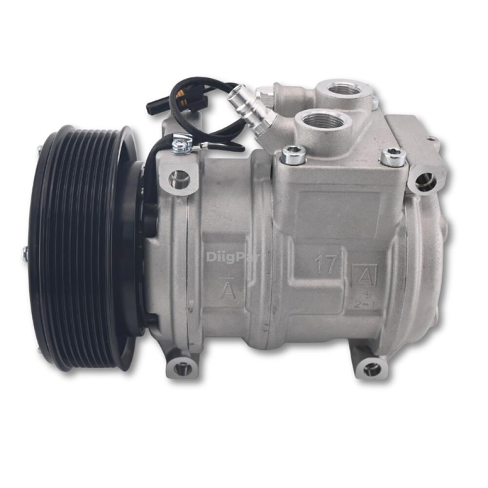 DiigParr 10PA17C A/C Compressor 447180-8180  Fits for Loader 260 280 310G 410G