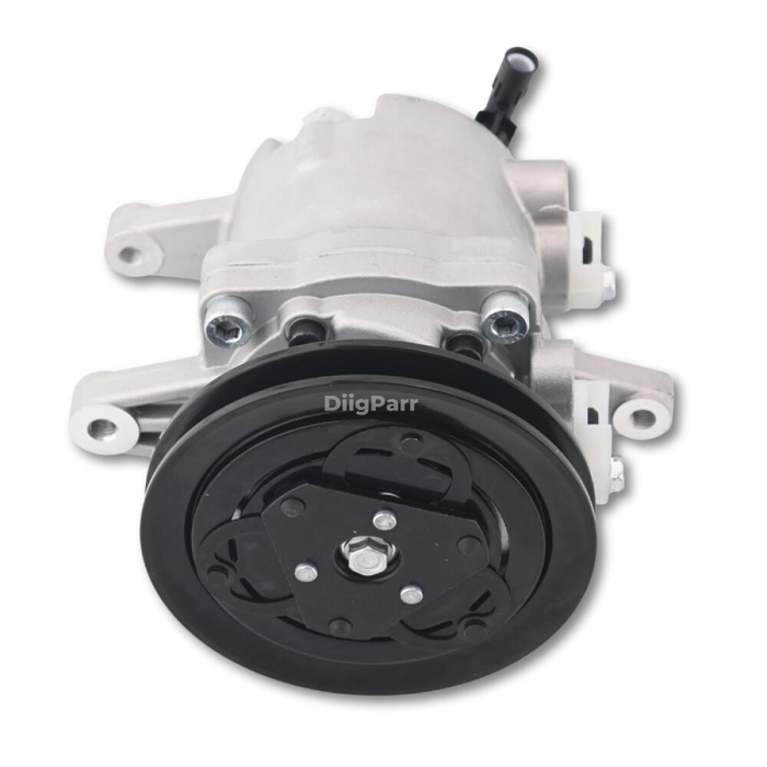DiigParr Air Conditioning Compressor T2055-72210 T205572210 Fits for Kubota Excavator KX080-3 KX121-3 KX161-3 U45-3 U50-3