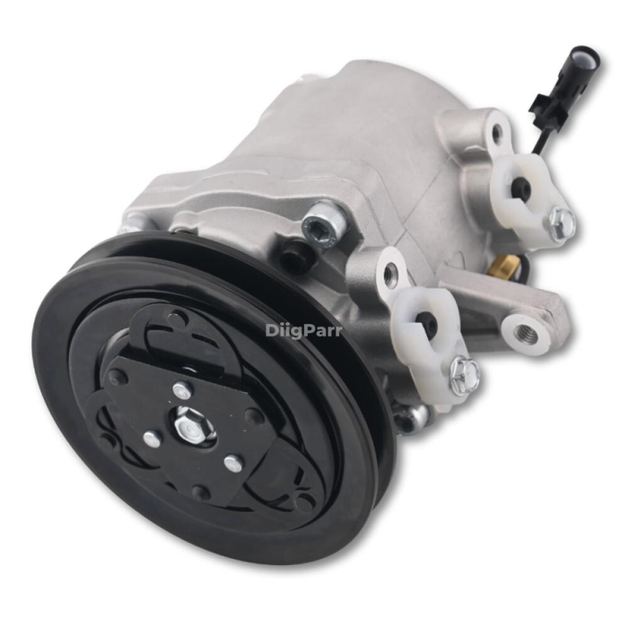 DiigParr Air Conditioning Compressor T2055-72210 T205572210 Fits for Kubota Excavator KX080-3 KX121-3 KX161-3 U45-3 U50-3