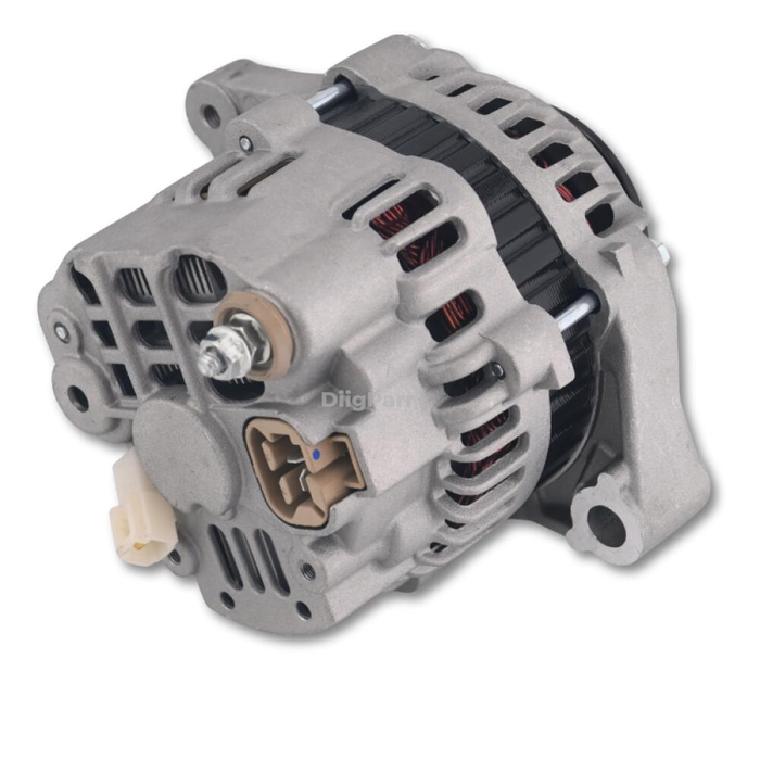DiigParr 12V 60A  Alternator 3C581-74011 for Kubota Tractor M8200 M8540HDNBC Engine V3800 V3300
