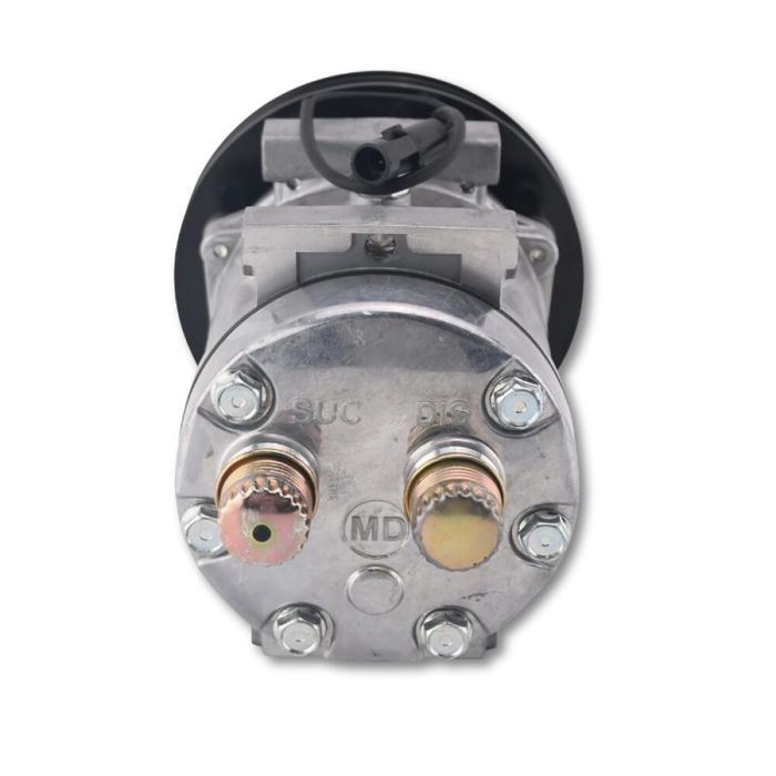 DiigParr 12V SD7H15 A/C Compressor 4105 47693200 84356660 Fits for CASE Loader 121F 21F 221F 321F 570NXT 580N 580SN 590SN