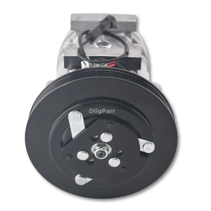 DiigParr 12V SD7H15 A/C Compressor 4105 47693200 84356660 Fits for CASE Loader 121F 21F 221F 321F 570NXT 580N 580SN 590SN