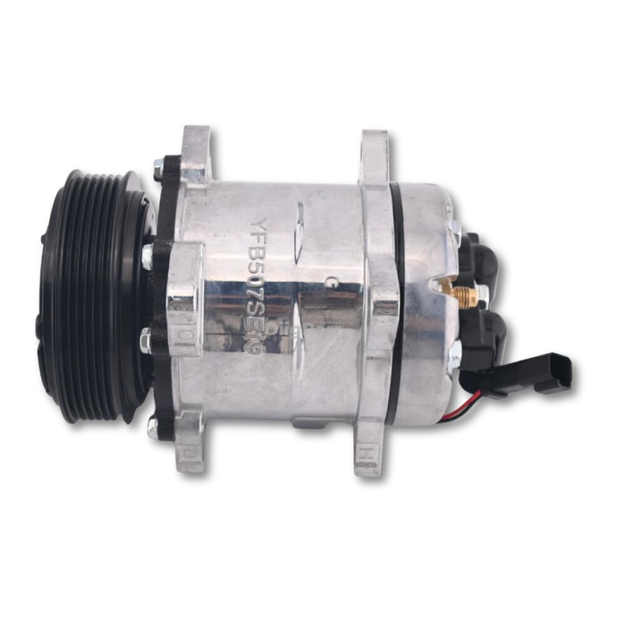 DiigParr Air Conditioning Compressor 6698590 7023580 7279628 Fit Bobcat S630 S650 S750 S770 S850 T630