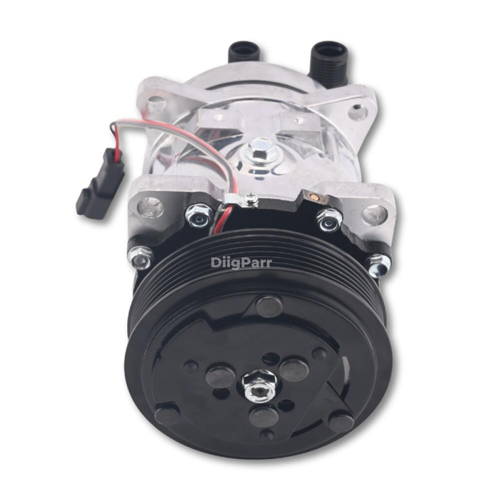 DiigParr Air Conditioning Compressor 6698590 7023580 7279628 Fit Bobcat S630 S650 S750 S770 S850 T630