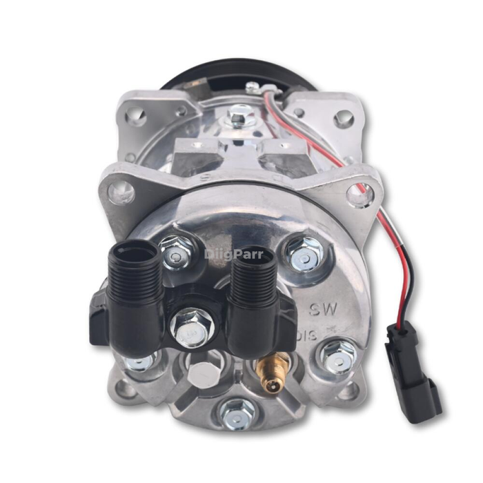 DiigParr Air Conditioning Compressor 6698590 7023580 7279628 Fit Bobcat S630 S650 S750 S770 S850 T630