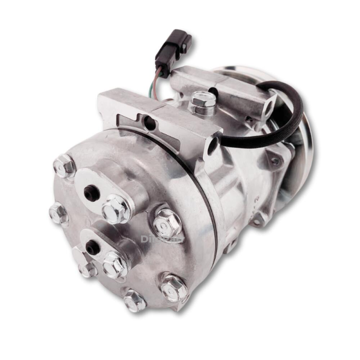 DiigParr 24V Sanden SD7H13 A/C Compressor KHR3241 KHR3197 for Link-Belt Case Kobelco