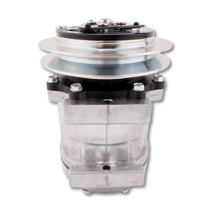 DiigParr 24V Sanden SD7H13 A/C Compressor KHR3241 KHR3197 for Link-Belt Case Kobelco