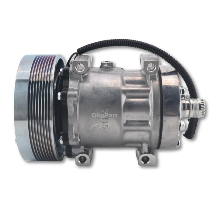 DiigParr SD7H15 A/C Compressor 86993463 Fits for CASE 1021F 1121F 6130 635 7010 7120 7130 7230 8010 8120 8230 9010 9120 9230 4430