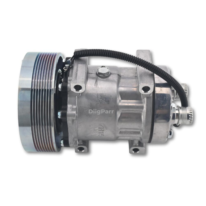 DiigParr SD7H15 A/C Compressor 86993463 Fits for CASE 1021F 1121F 6130 635 7010 7120 7130 7230 8010 8120 8230 9010 9120 9230 4430