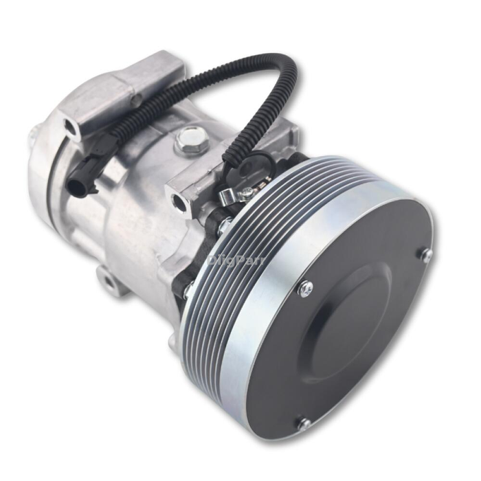 DiigParr SD7H15 A/C Compressor 86993463 Fits for CASE 1021F 1121F 6130 635 7010 7120 7130 7230 8010 8120 8230 9010 9120 9230 4430