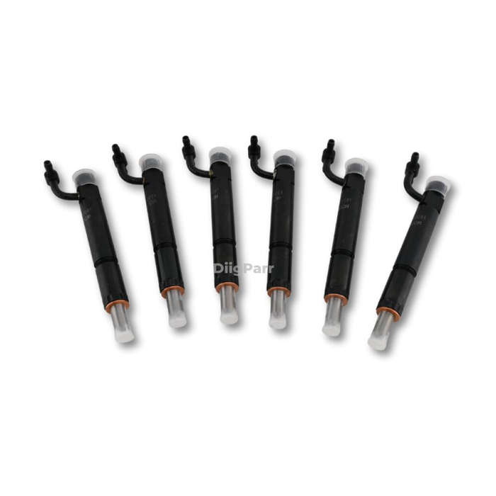 DiigParr 6Pcs Fuel Injector w/Nozzle 688840C91 749763C91 780328 Fits for Navistar Engine DT466