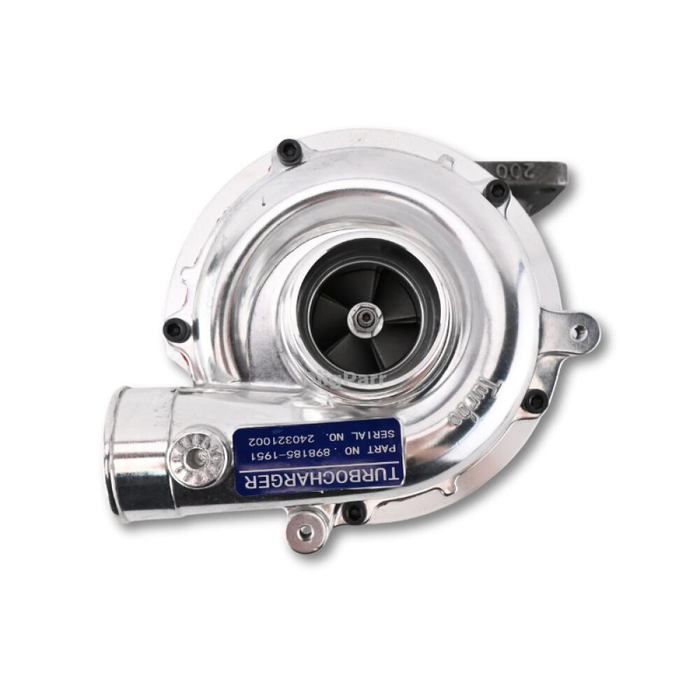 DiigParr Turbo RHF5 Turbocharger 898185-1951 for Isuzu Engine 4JJ1X Replaces Hitachi Excavator ZX110-3 ZX120-3 ZX130K-3 ZX135US-3