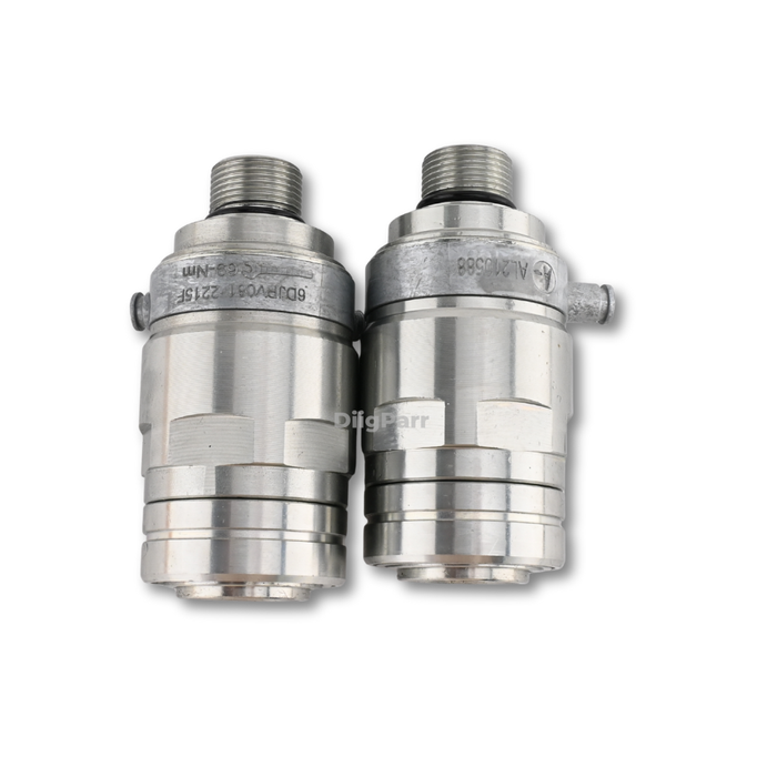 DiigParr Hydraulic Coupler Kit AL202354 AL210587 AL210588 Fits for JD 6090 6100 6105 6110 6115 6125M 6125R 6130 6140J 6155 6170 7420 7520 7425 7525