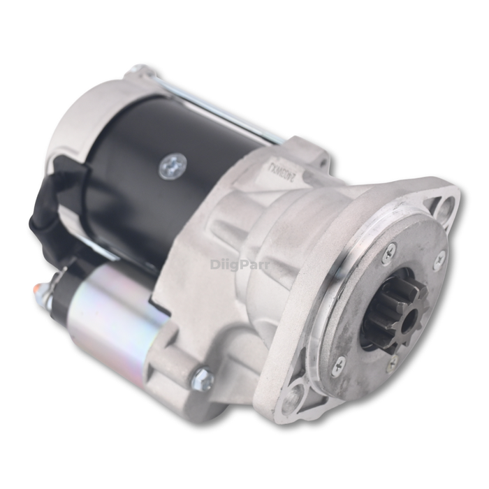DiigParr Starter Motor S14-102 129940-77010 Replaces Hitachi Excavator ZX60USB-3F ZX65USB-3F Yanmar Engine 4TNE94 4TNV98 4TNV98T 4TNV106