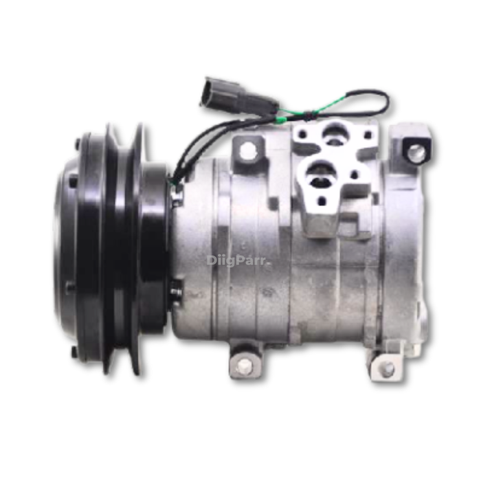 DiigParr New A/C Compressor Ass'y 421-07-31221 20Y-979-3110 20Y-979-3111 Fits for Komatsu PC200-6 PC160 PC180 PC210 PC220 PC290