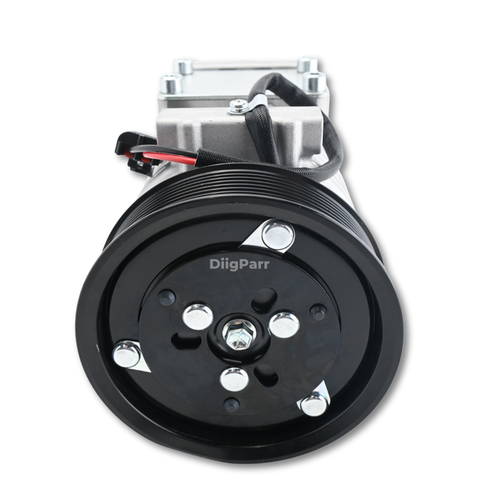 DiigParr 10PA17C A/C Compressor SE501820 SE503061 Fits for Loader 444J 544J 624H 624J 844J 844K 744H 744J 824J