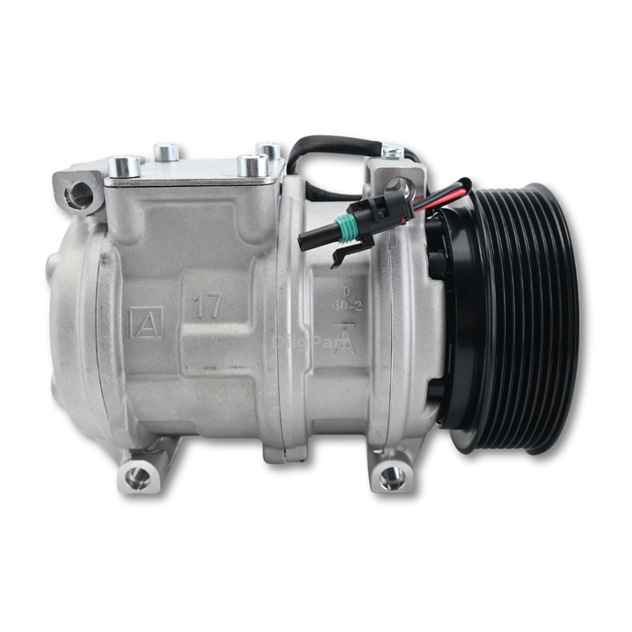 DiigParr 10PA17C A/C Compressor SE501820 SE503061 Fits for Loader 444J 544J 624H 624J 844J 844K 744H 744J 824J