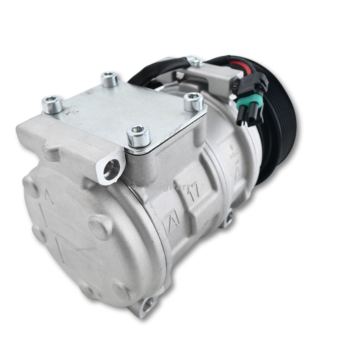 DiigParr 10PA17C A/C Compressor SE501820 SE503061 Fits for Loader 444J 544J 624H 624J 844J 844K 744H 744J 824J