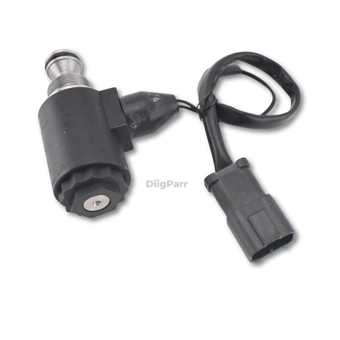DiigParr Solenoid Valve 714-11-16830 Fits for Komatsu S4D102E-1 Engine WA100-3 WA120-3 WA150-3 WA180-3 WA200-3 WA300L-3 Loader