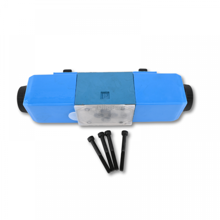 DiigParr Vickers Eaton 3 Pin Solenoid Valve Assy 25/101100 Fits for JCB 2CX 406 408 3D4 3CX2