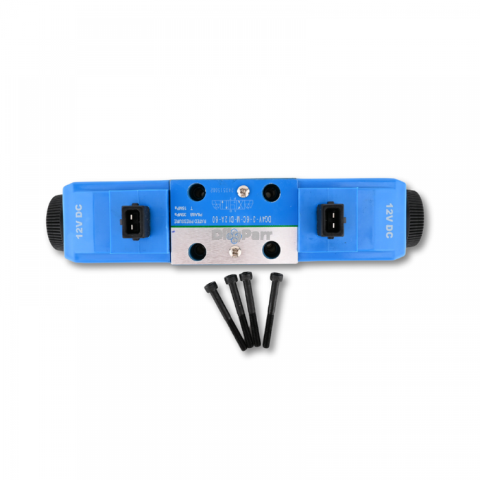 DiigParr Vickers Eaton 3 Pin Solenoid Valve Assy 25/101100 Fits for JCB 2CX 406 408 3D4 3CX2