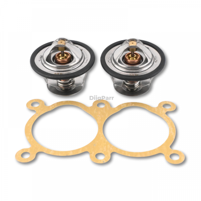 DiigParr ME996003 Thermostat Kit Fit Mitsubishi Fuso 6D22 6D24 Generac 0A53990279