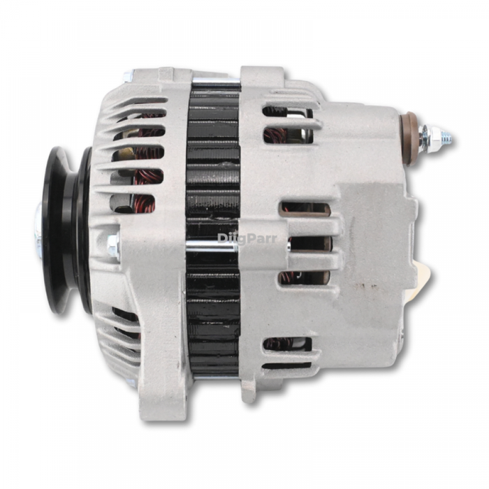 DiigParr 12V 60A Alternator 1C011-64010 for Kubota Engine V3600 V3800 V3300 Tractor M6800HDC M8200-CAB M9000DTMC