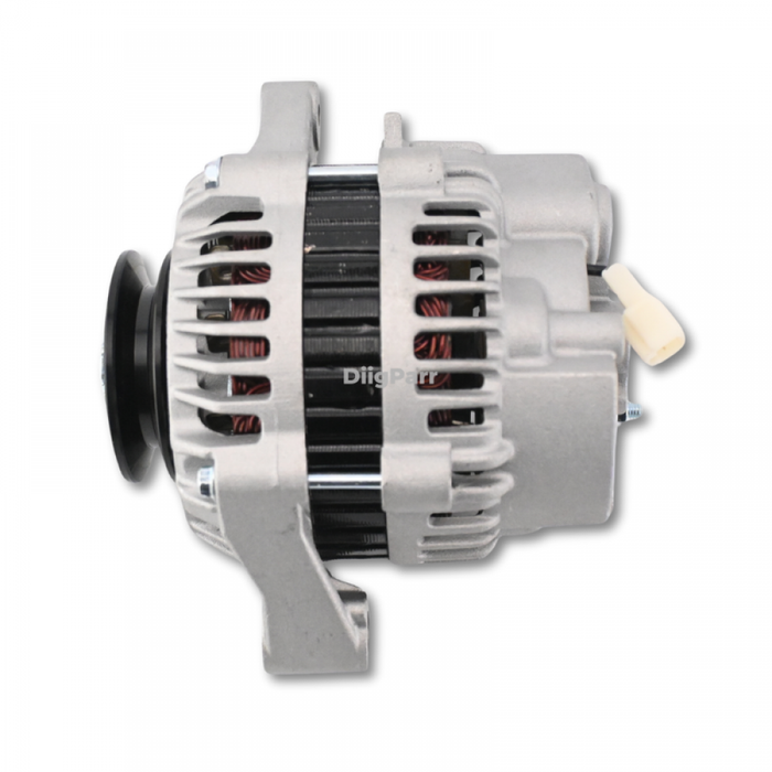DiigParr 12V 60A Alternator 1C011-64010 for Kubota Engine V3600 V3800 V3300 Tractor M6800HDC M8200-CAB M9000DTMC