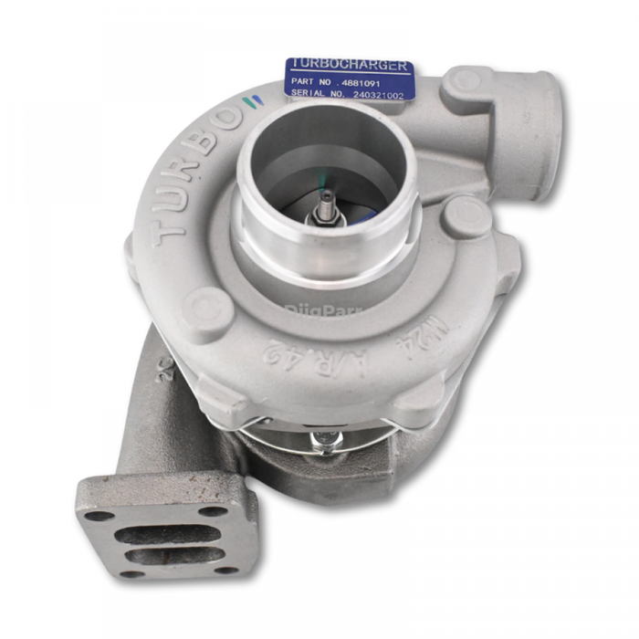 DiigParr Turbo TA3107 Turbocharger 4881091 Fits for Perkins T4.236 Engine