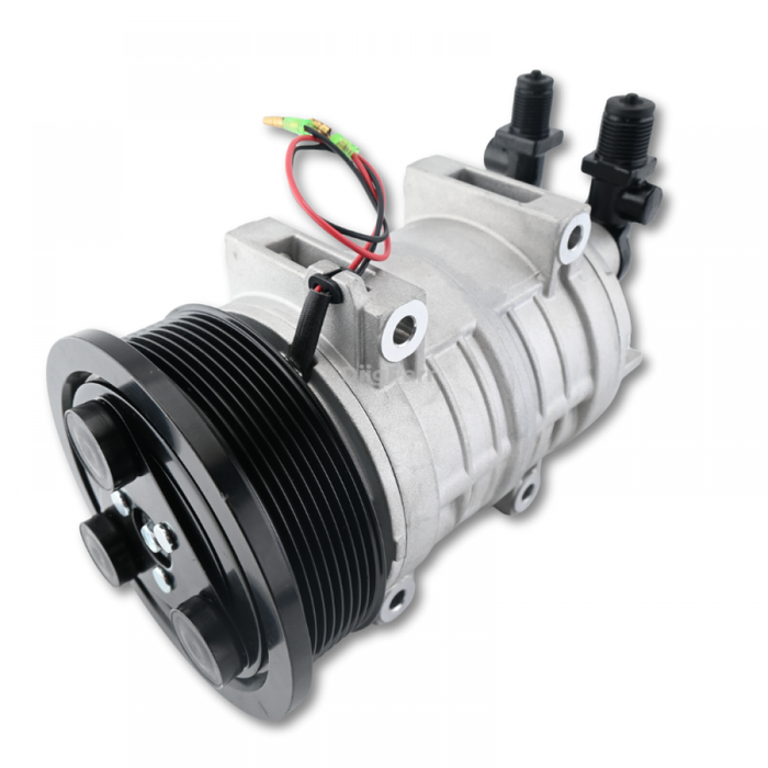 DiigParr Seltec TM-21HX A/C Compressor 272-5767 2725767 Fits for Caterpillar CAT Engine C4.4 Backhoe Loader 450E