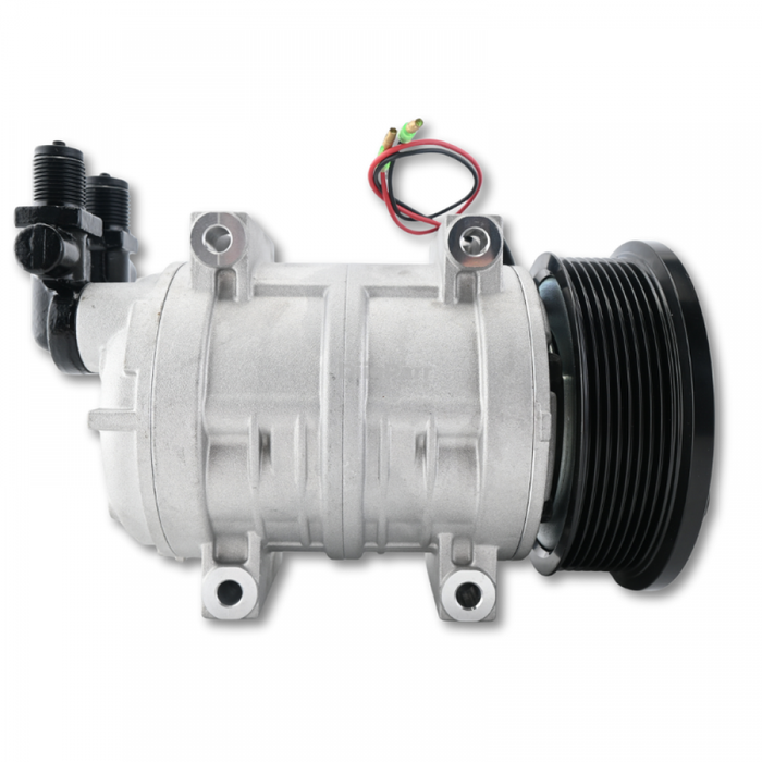 DiigParr Seltec TM-21HX A/C Compressor 272-5767 2725767 Fits for Caterpillar CAT Engine C4.4 Backhoe Loader 450E