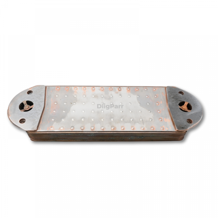 DiigParr Oil Cooler 8130186 for Volvo D12C A35D A35E A40D EC360B EC330BLC EC360BLC EC360BLR EC360BNLC EC360CHR EC360CL