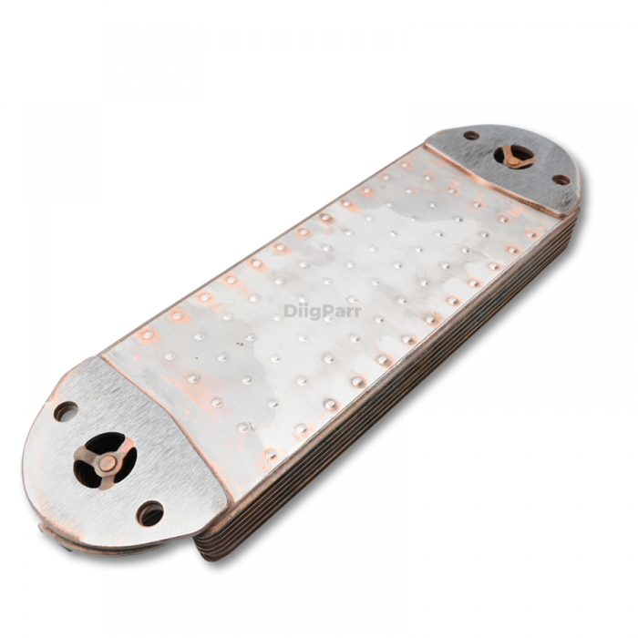 DiigParr Oil Cooler 8130186 for Volvo D12C A35D A35E A40D EC360B EC330BLC EC360BLC EC360BLR EC360BNLC EC360CHR EC360CL