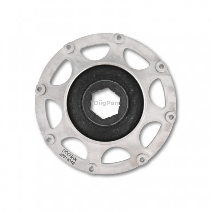 DiigParr Coupling 22314348 Fits Doosan Compressor HP185 HP220 P250 P260 XP185 XP200