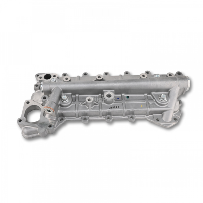 DiigParr Oil Cooler Assembly 8-98069-020-2 8-98069-020-3 8980690204 For Isuzu NPR-HD NPX-XD NQR Diesel
